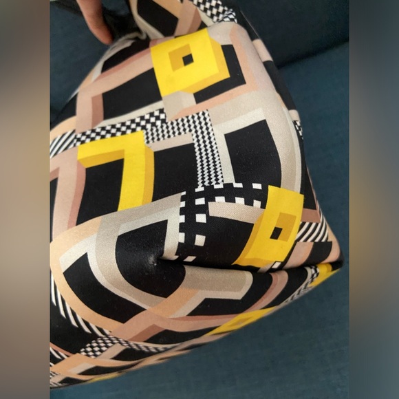 Longchamp Limited Edition 2015 Modele Depose Jeremy Scott Graphic Design Tote - Picture 7 of 16